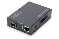 Digitus DN-82211 netwerk media converter 10000 Mbit/s Zwart