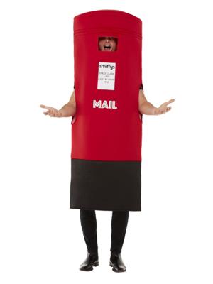 Post Box Costume Red