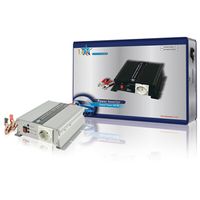 HQ 12V-230V 600W netvoeding & inverter Auto Zilver - thumbnail