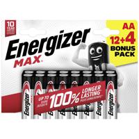 Energizer Max AA batterij (penlite) Alkaline 1.5 V 16 stuk(s) - thumbnail