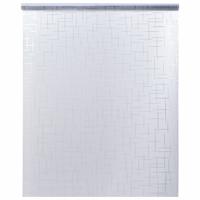 Raamfolie sterrenpatroon mat 45x500 cm PVC