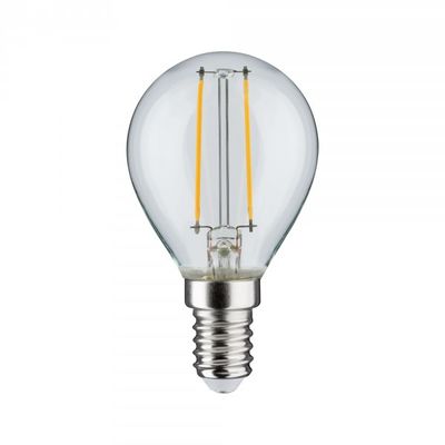 Paulmann 28573 LED-lamp Energielabel F (A - G) E14 Kogel 2.5 W = 25 W Warmwit (Ø x h) 45 mm x 80 mm 1 stuk(s)