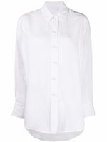 Chloé chemise boutonnée à col pointu - Blanc