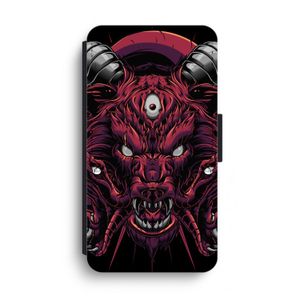 Hell Hound and Serpents: iPhone XS Max Flip Hoesje