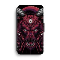 Hell Hound and Serpents: iPhone XS Max Flip Hoesje - thumbnail