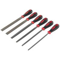 TOOLCRAFT TO-7873782 6-delige set stalen vijlen Lengte 370 mm 1 set(s) - thumbnail