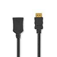 Nedis CVGL34090BK50 High Speed ??hdmi™-kabel Met Ethernet Hdmi™ Connector Hdmi™ Female 4k@30hz 10.2 Gbps 5.00 M Rond Pvc Zwart Label