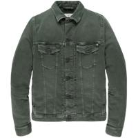 Short jacket colored denim darkest spruce