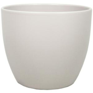 Floran Plantenpot - taupe - mat - keramiek - 13 x 12 cm   -