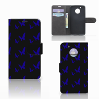 Motorola Moto G5 Telefoon Hoesje Vlinder Patroon