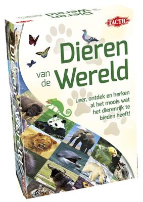 Tactic kaartspel Dieren van de Wereld (NL) Tactic kaartspel Dieren van de Wereld (NL)