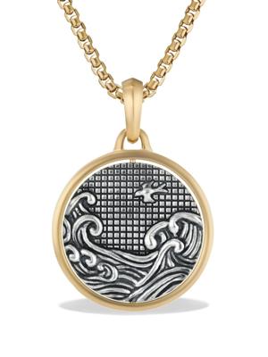 David Yurman pendentif Amulet Fire & Water en or 18ct David Yurman pendentif Amulet Fire & Water en or 18ct