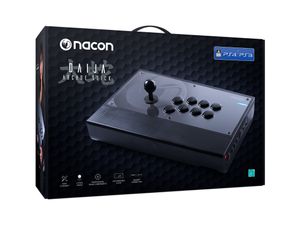 NACON PS4OFARCADESTICK game controller Zwart Vluchtsimulator Analoog/digitaal PC, PlayStation 4, Playstation 3