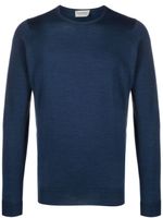 John Smedley pull Marcus en laine vierge - Bleu - thumbnail