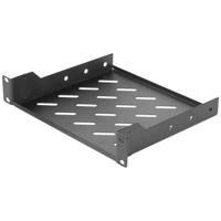 Digitus DN-10-TRAY-2-B 10 inch Bodemplaat voor patchkast Geschikt voor kastdiepte: vanaf 300 mm Zwart (RAL 9005) - thumbnail