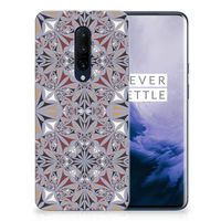 OnePlus 7 Pro TPU Siliconen Hoesje Flower Tiles - thumbnail