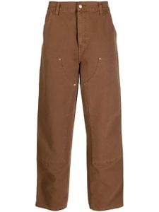 Carhartt WIP pantalon à coupe droite - Marron