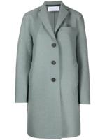 Harris Wharf London Jas van scheerwol - Groen