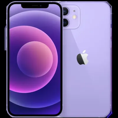 Refurbished iPhone 12 128 GB Paars Als nieuw Refurbished iPhone 12 128 GB Paars Als nieuw