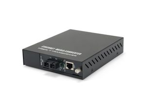 LevelOne GVM-1220 netwerk media converter 1000 Mbit/s 1310 nm Single-mode Zwart