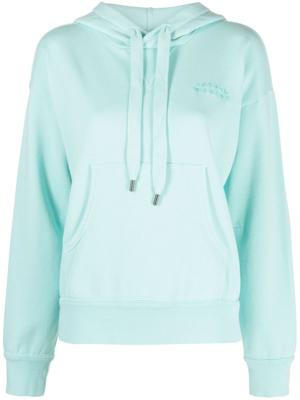 ISABEL MARANT Hoodie met geborduurd logo - Groen