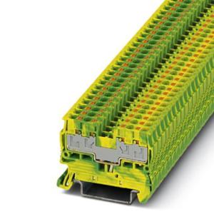 Phoenix Contact 3211025 Aardingsklem 5.2 mm Push-Lock-veeraansluiting Groen, Geel 50 stuk(s)