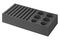 ProPlus Servieshouder zacht schuim voor borden en kopjes