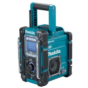 Makita DMR301 radio Draagbaar Digitaal Zwart, Blauwgroen