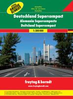 Duitsland Supercompact Wegenatlas F&B - Paperback (9783707911275)