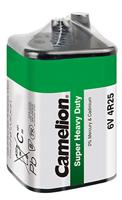Camelion 10100125 Super Heavy Duty batterij (4R25, 6 volt blok, 7 Ah, SP1, geschikt voor bouwplaatslamp), groen
