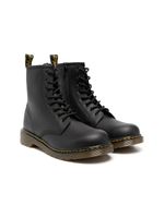 Dr. Martens Kids bottines Fiori - Noir