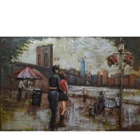 Wanddecoratie 3D Art - Brug