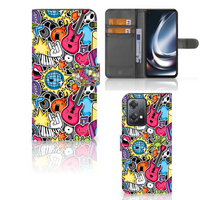 OnePlus Nord CE 2 Lite Wallet Case met Pasjes Punk Rock - thumbnail