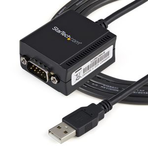 StarTech.com 1-poort FTDI USB naar RS232 Seriële Adapter Verloopkabel met COM-behoud