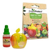 Green Protect Fruit Fly Trap - vliegenval - tegen fruitvliegen (1 st.)