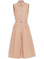 Prada Midi-jurk met ceintuur - Roze