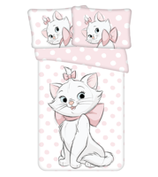 Disney Aristocats peuterdekbedovertrek Dots - 100 x 135 cm - Katoen - thumbnail