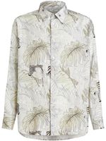 ETRO chemise à imprimé végétal - Gris