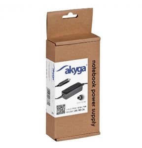 Akyga AK-ND-36 netvoeding & inverter Auto 90 W Zwart