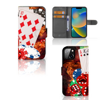 Apple iPhone 14 Wallet Case met Pasjes Casino - thumbnail