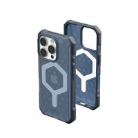 URBAN ARMOR GEAR Essential Armor MS Case compatibel met Apple iPhone 16 Pro case (50% gerecycled materiaal, Draadloos / Magnetisch opladen geoptimaliseerd, 4,6 m bescherming) wolkenblauw