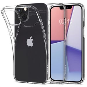 Spigen Liquid Crystal iPhone 13 TPU Hoesje - Doorzichtig