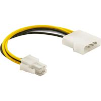 DeLOCK Cable P4 male > Molex 4pin male Meerkleurig 0,13 m - thumbnail