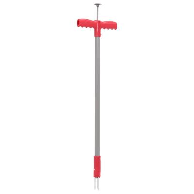 Onkruidsteker 93,5 cm gepoedercoat staal rood en grijs Onkruidsteker 93,5 cm gepoedercoat staal rood en grijs