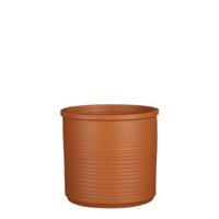 Mica Decorations Momo Bloempot - 23x23x21 cm - Terracotta - Terra