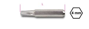 Beta 4-mm bits voor schroeven met Torx® profiel 1256TX 5 - 012560043