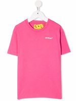 Off-White Kids t-shirt à logo imprimé poitrine - Rose