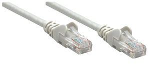 Intellinet 737067 RJ45 Netwerkkabel, patchkabel CAT 6A S/FTP 20.00 m Grijs Folie afscherming, Afscherming gevlochten, Halogeenvrij 1 stuk(s)