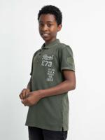51% korting - Petrol Industries Jongens Vintage look polo Groen Night - 140