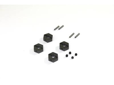 Team C TS4027 Reserveonderdeel Aluminium wielmeenemers 3 mm